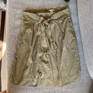 Green high waisted H&M skirt